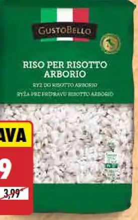 Gusto Bello Ryža na rizoto