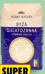 Plony Natury Ryža guľatozrnná výberová kvalita