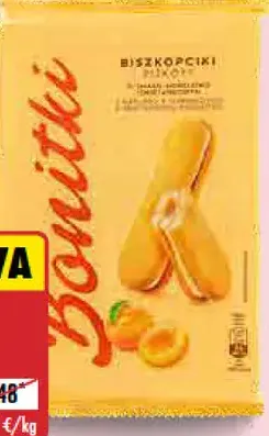 Bonitki Piškóty plnené krémom mix