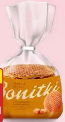 Bonitki Oblátky s karamelovou náplňou
