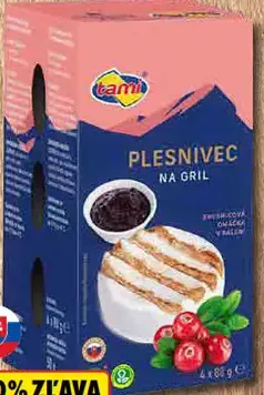 Tami Plesnivec na gril s brusnicovou omáčkou 4 x
