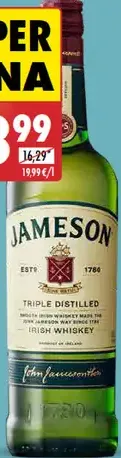 Jameson 40% - Írska whisky
