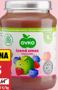 OVKO príkrm bez cukru lesná zmes