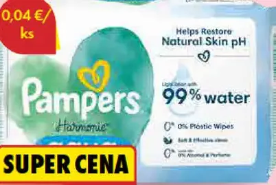 Pampers vlhčené utierky Aqua