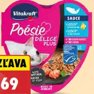 Vitakraft Poésie Délice Krmivo pre mačky paštéta Losos