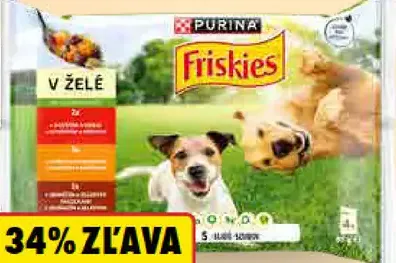 Friskies Krmivo pre psy kapsičky v želé