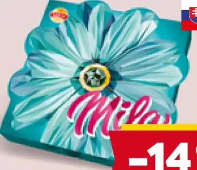 Mini Mila obláty s mliečnou krémovou náplňou
