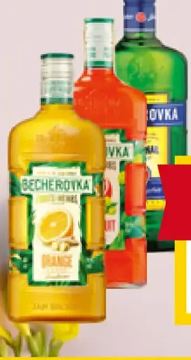 Becherovka bylinkový likér Orange, Grep, Originál