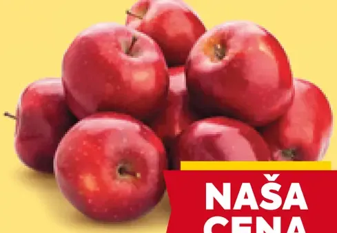 Jablká červené sypané