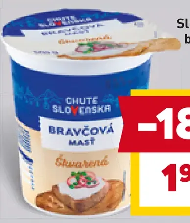 Chute Slovenska bravčová masť