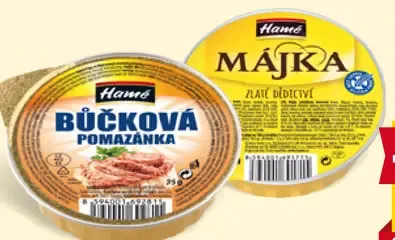 Hamé nátierka Májka Bůčková