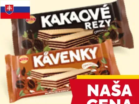 Kávenky a Kakaové rezy