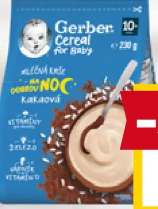 Gerber cereálna mliečna kaša