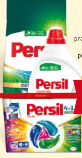 Persil prací gél a prací prášok