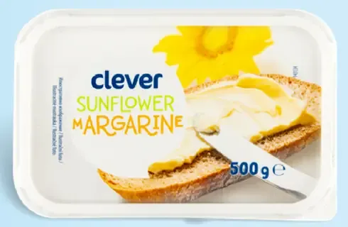Clever margarín slnečnicový