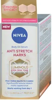 Nivea Luminous telové olejové sérum
