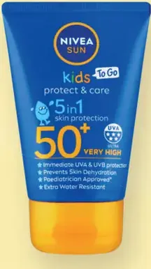 NIVEA SUN Kids To Go protect & care detské mlieko na opaľovanie