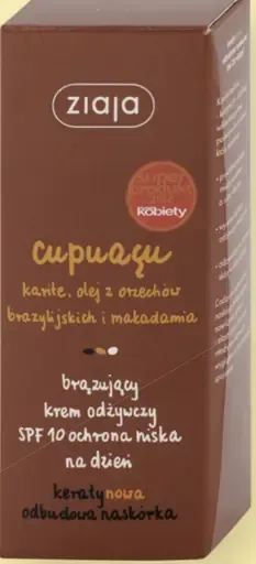 Ziaja cupuaçu samoopaľovací denný pleťový krém