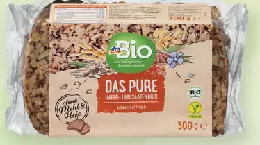 DmBio DAS PURE ovsený chlieb