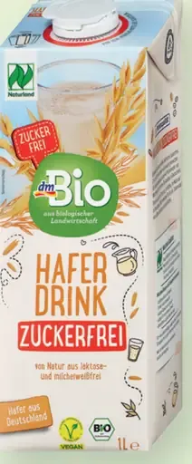DmBio ovsený nápoj 1, vúac druhov
