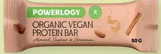 Powerlogy ORGANIC VEGAN proteínová tyčinka