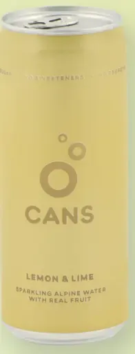 Cans ochutená alpská voda