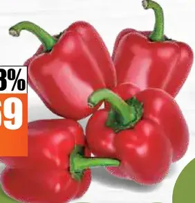 Tempo Paprika zeleninová červená