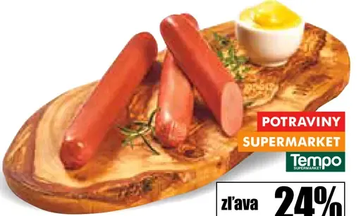 Desiatové kuracie párky