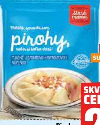 Pirohy hlboko mrazené