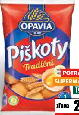 Opavia Piškóty tradiční