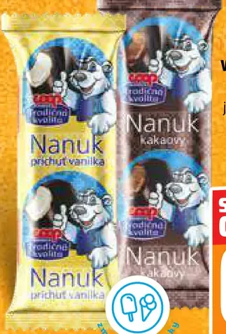 Coop Nanuk v kakaovej poleve