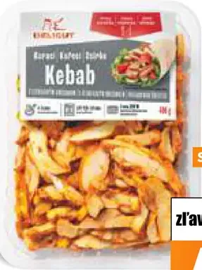 Kurací kebab s cesnakovým dressingom