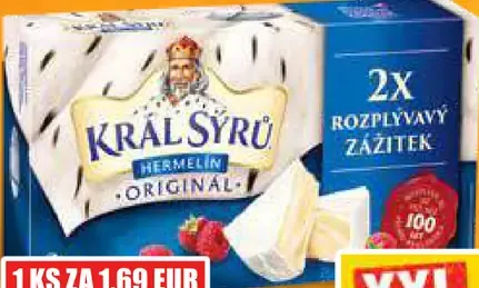 Kráľ sýru hermelín