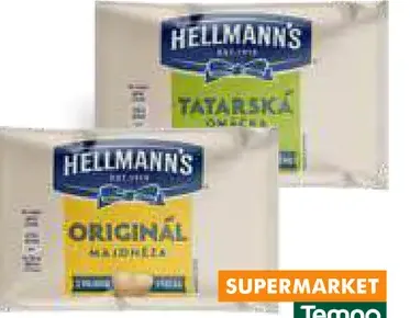 Hellmann’s Original majonéza a Tatárska omáčka