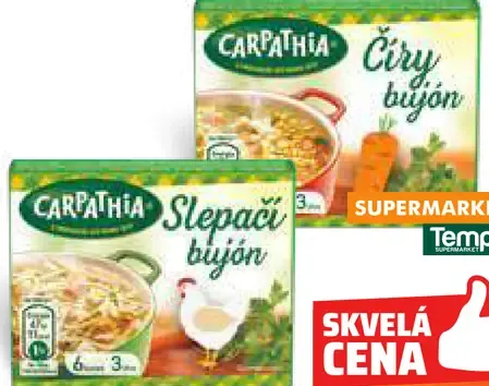 Carpathia bujón 2 druhy