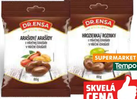 Dr.Ensa Arašidy v mliečnej čokoláde