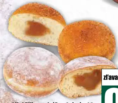 Mini šiška s náplňou 2 druhy
