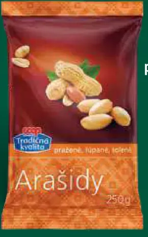 Tradičná kvalita Mandle pražené solené