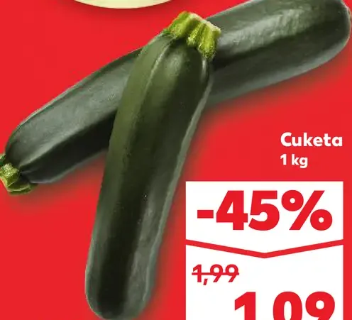 Čerstvé cukety