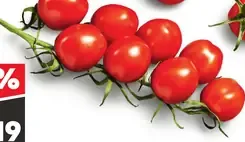 Paradajky cherry strapcové extra sladké