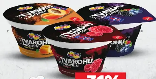 Kúsky tvarohu proteín