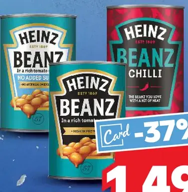 Heinz Beanz fazuľa