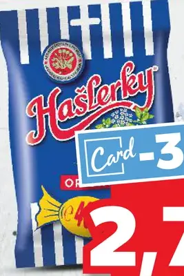 Hastelkry cukríky