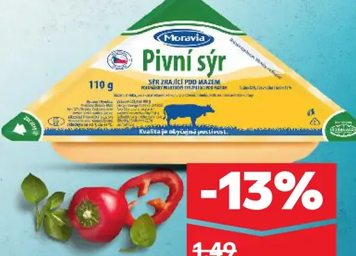 Milkana Pivný syr