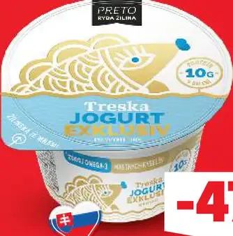 Treska s jogurtom