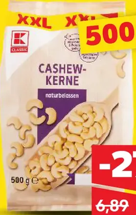 K-Classic Kešu natur