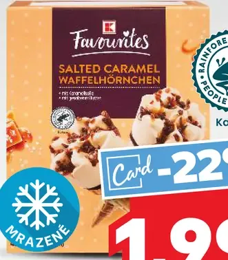 K-Favourites Salted Caramel Waffelkremschnitte