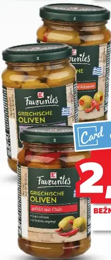 Favourites Zelené olivy