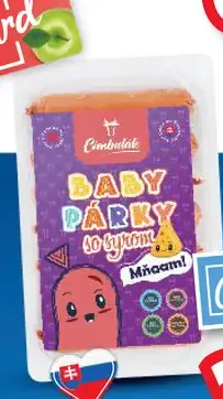 Mecom Baby párky so syrom