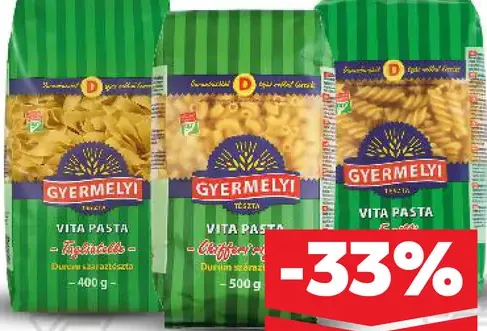 Gyermelyi Semolinové cestoviny